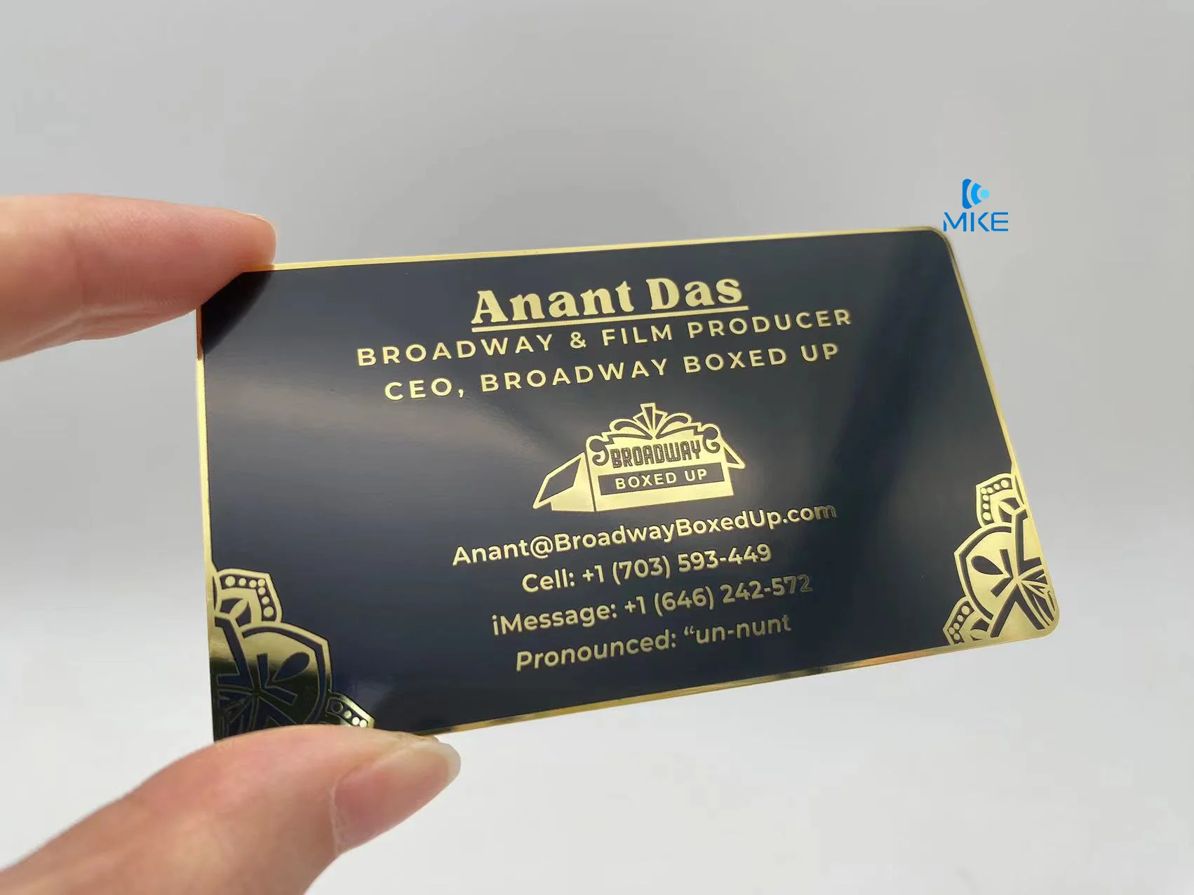 Custom gift different numbers business cards with logo