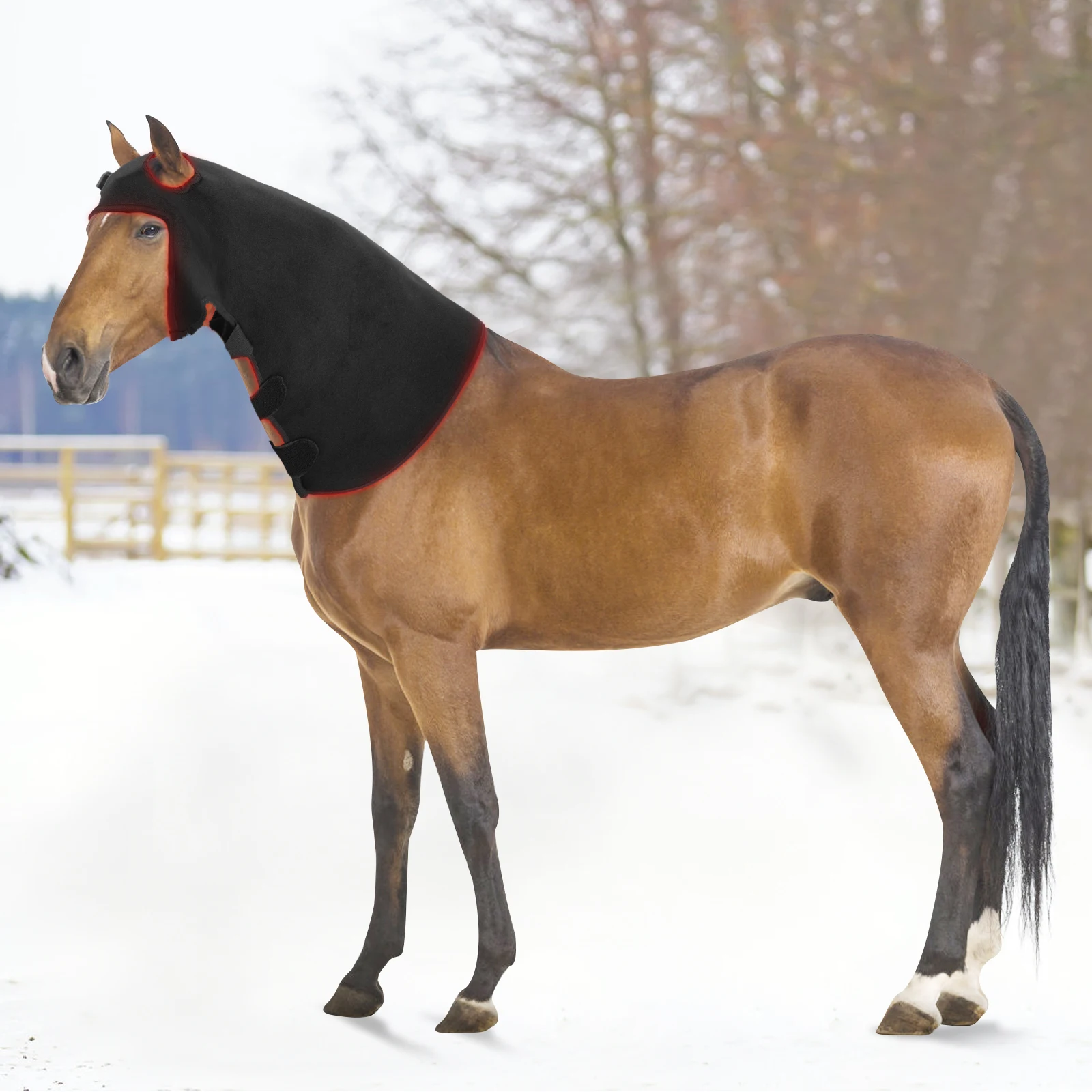 Good Selling Cordless Physiotherapy 850nm Infrared Head Wrap 660nm Blue Light Red Light Therapy Pad Horse