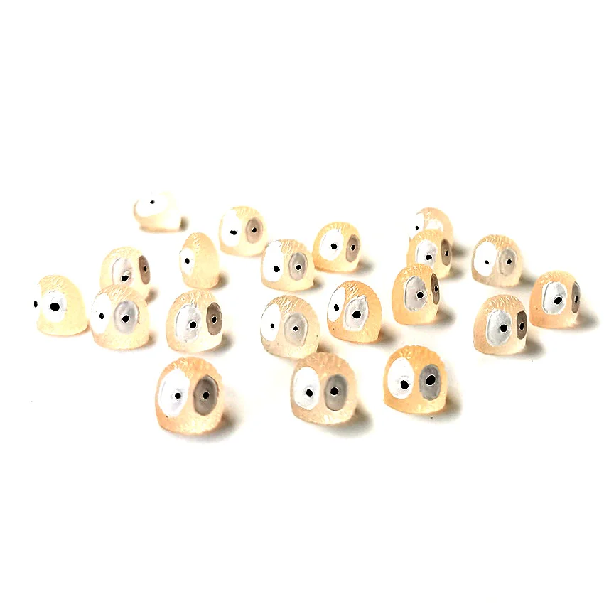 Little Black Briquettes Miniatures Resin DIY for Crystal Accessories Ornament Luminous Glow in dark Mini Fairy Garden Decoration