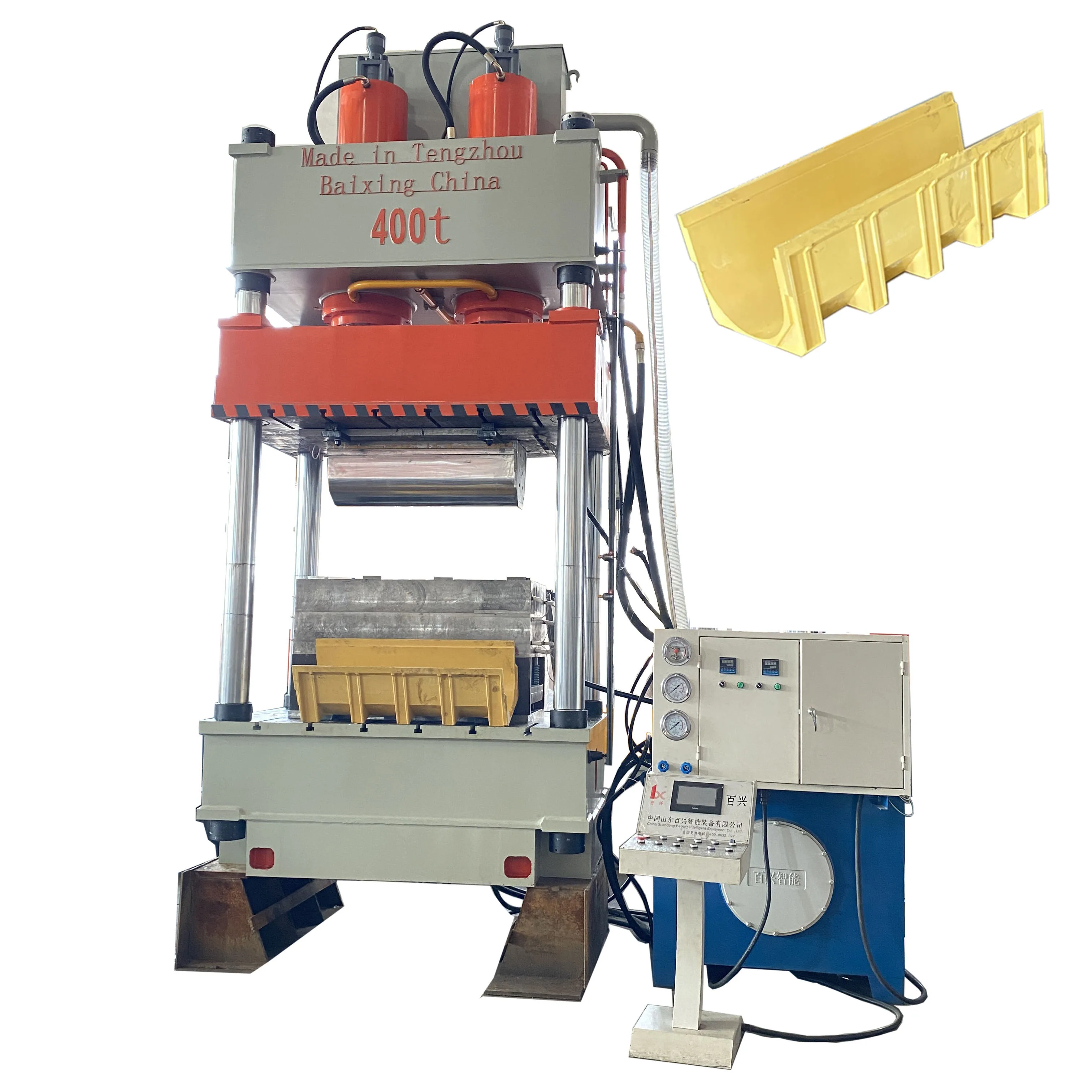 four coloumn Hydraulic Press Machine for SMC BMC material