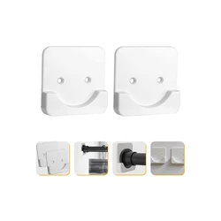 Holder Adhesive Home Fixing Wall-mounted Shower Rod Holder Curtain Rod Holder for Shower Curtain Rod Fixing