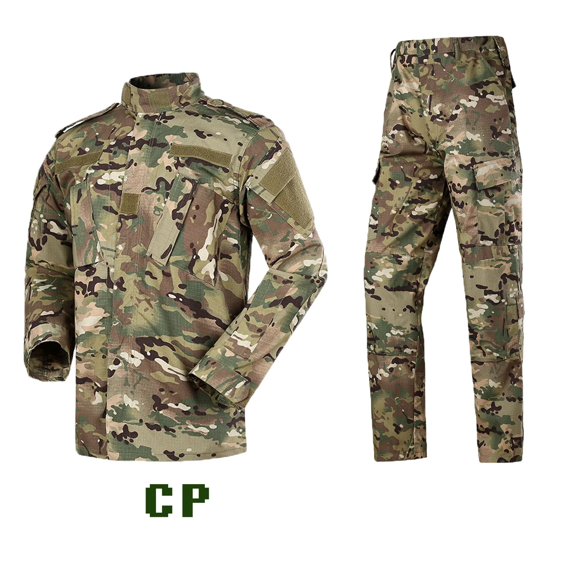 
MCBK camouflage training suit CP Special forces fan suit military uniforms 