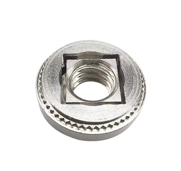 M3 M4 M5 M6 stainless steel carbon steel locking or non locking thread Floating self clinching fastener Nuts