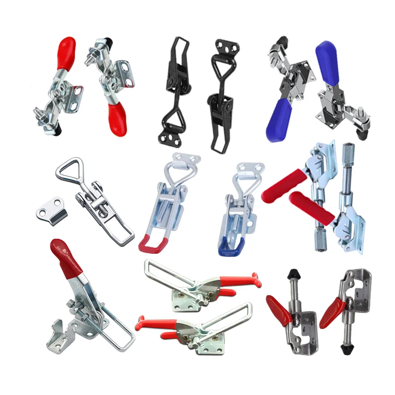 304C 304E 304H Stainless,  Steel Spring Loaded Toggle Clip Adjustable Toggle Catch Clamp Lock Hasp Tool handle toggle clamps/