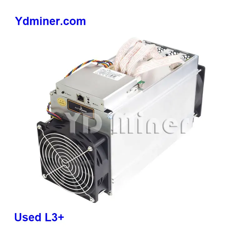 Low Power Consumption LTC Miner Second Hand Minner Bitmain L3+ Antminer L3++