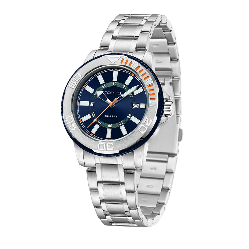 Wholesale Custom Logo Montre Homme Reloj De Hombre Wristwatch Luxury Fashion Classic Business Mens Wrist Quartz Watches For Men