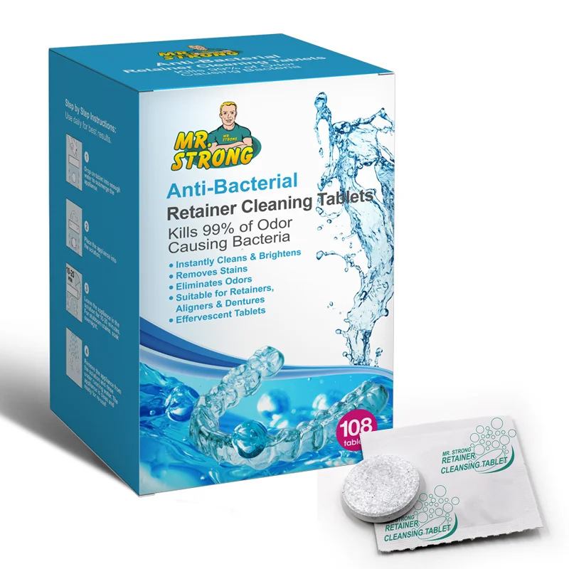Bright Denture Cleaning in 3 Minutes Dental Retainers for Aligner
