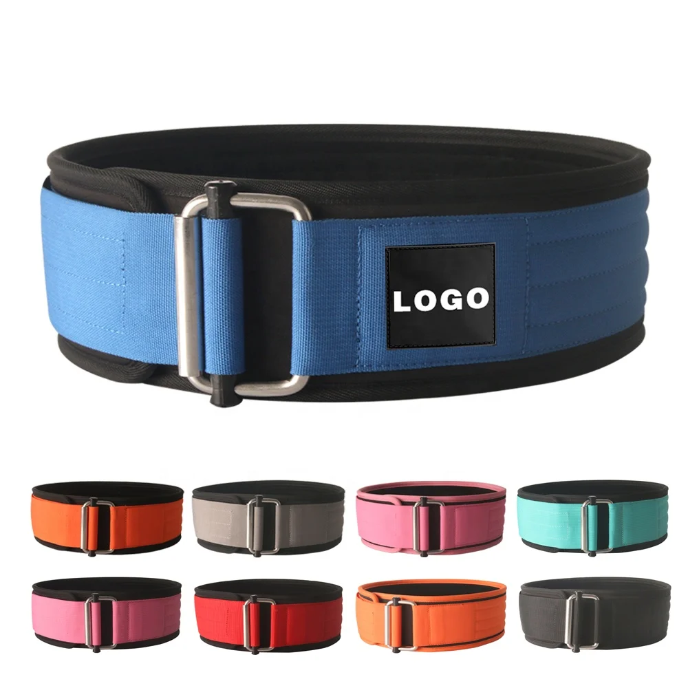 Adjustable Custom Logo Training Heavy Duty Quick-Locking Weight Lifting Belt