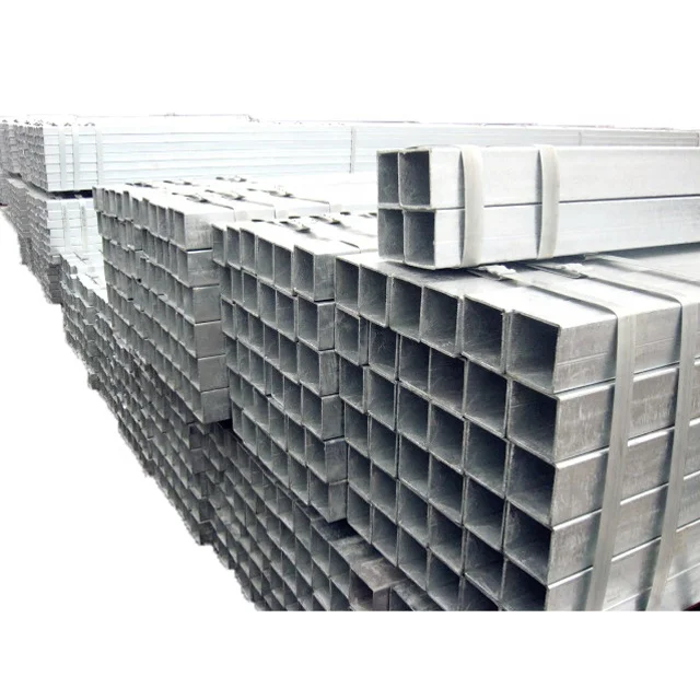 
GI TUBE & GALVANIZED STEEL PIPE 4x4 GALVANIZED SQUARE PIPE METAL FENCE POST 