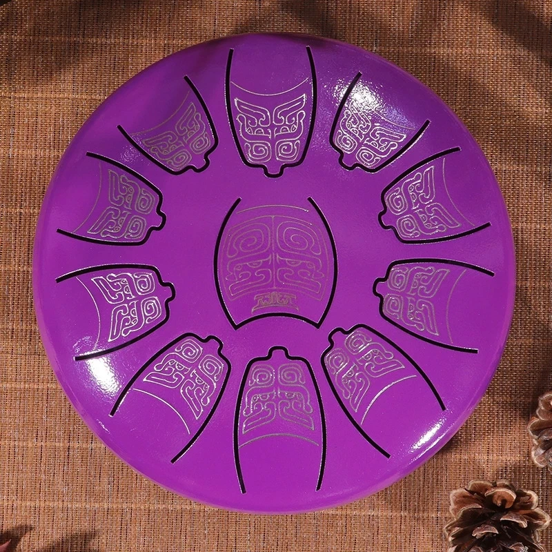 6 inch steel tongue drum Ethereal Drum 11 tone Hand drum musical instrument