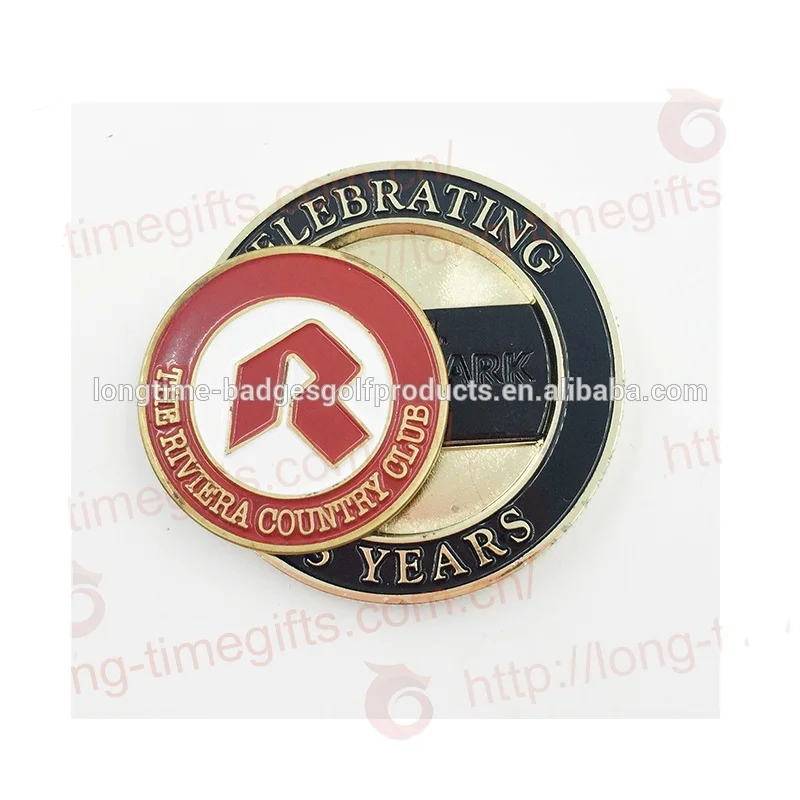 2pcsetic Custom Logo Pocketnozzleremovable Golf Ball Marker Zinc Alloy Portable Opp Bag Magnetic Golf Ball Marker Hat Clip