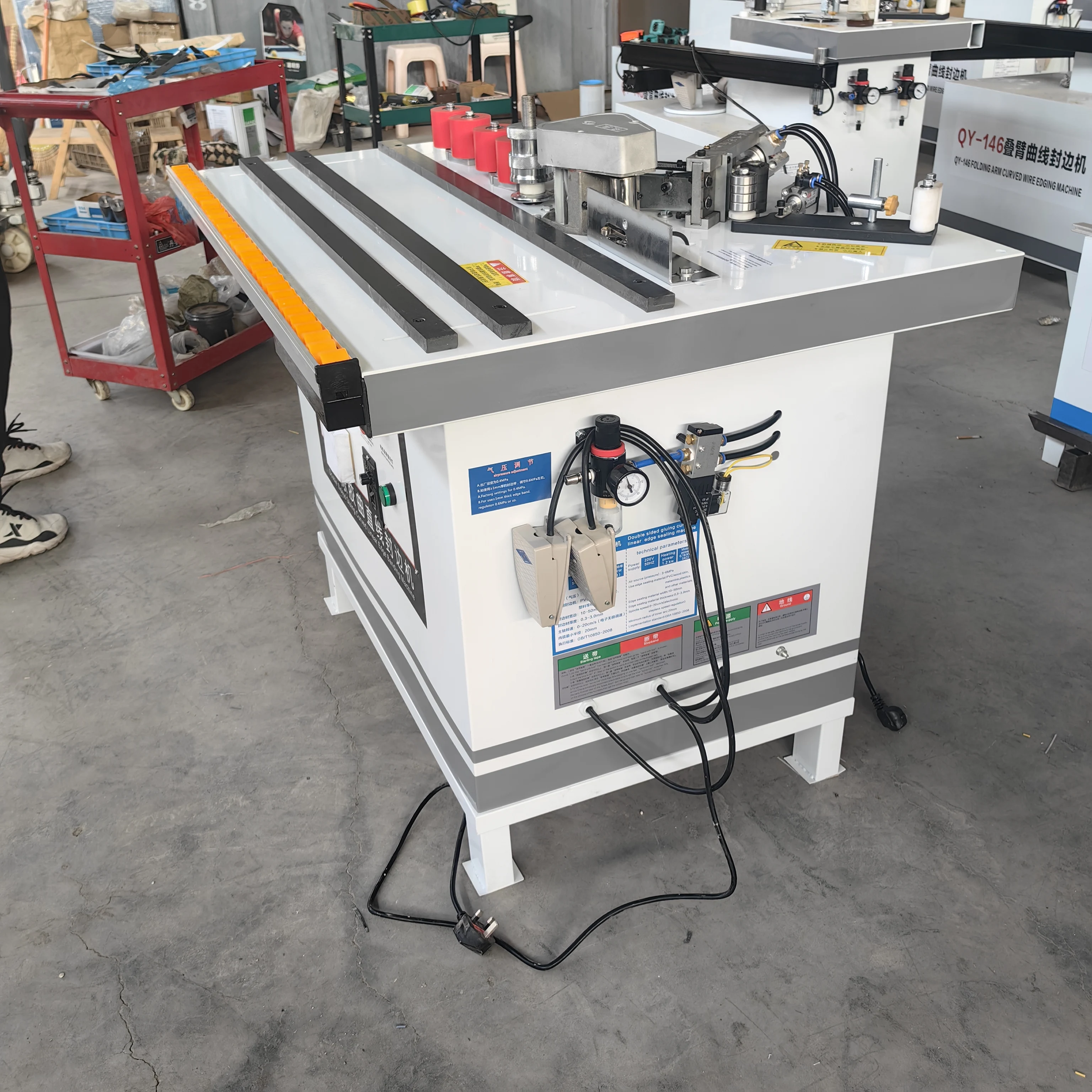 Hot sell Double Side Gluing Machine Edge Banding Machine for MDF
