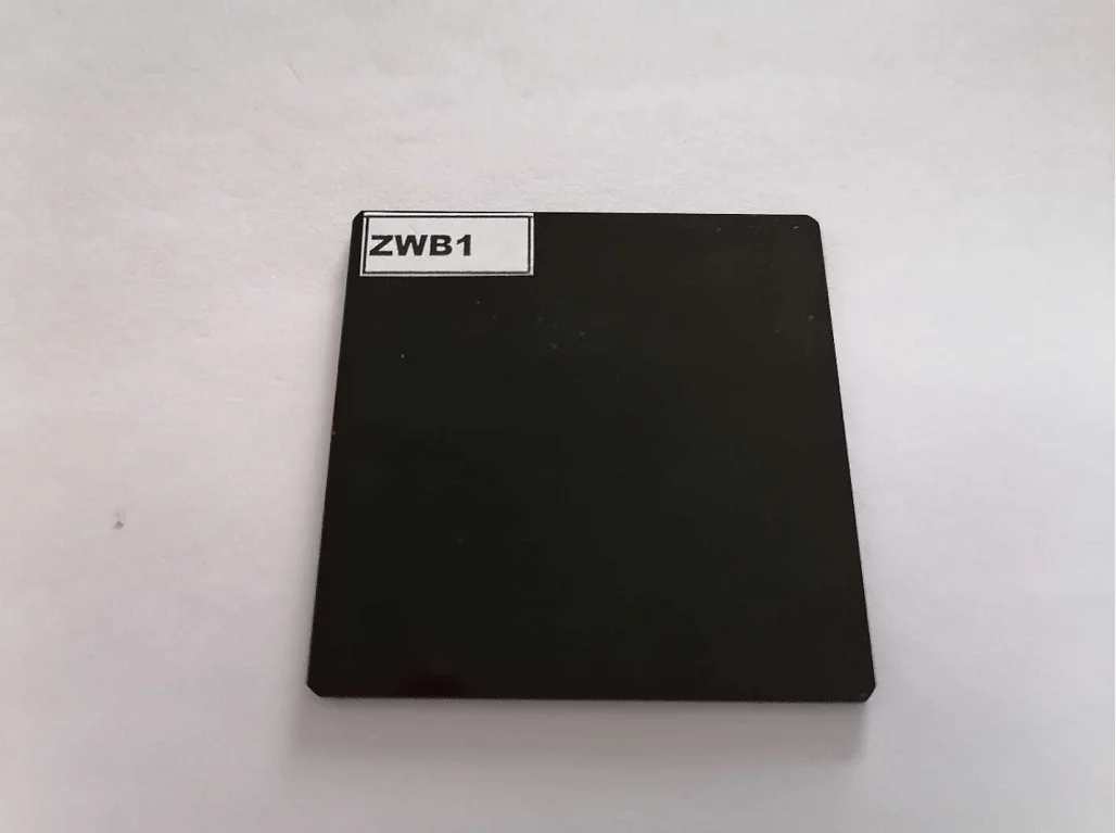 Manufacture customize optical 310nm ZWB1 uv filter lens