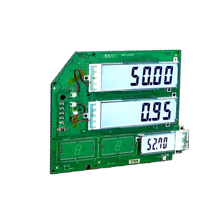 Customized Strip Single Line 16 8 9 Digit 7 Segment LCD Display Module Long Custom Shaped LCD Screen For Meter