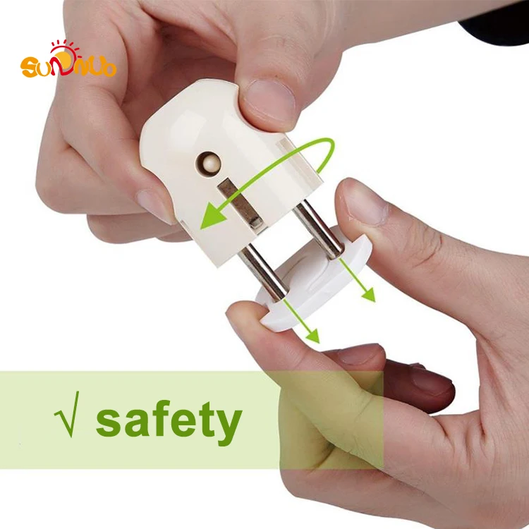 SUNNUO Eu Power Socket Baby Safety Guard Proof Wall Power Electrical Outlet Plug Socket Protector Cover