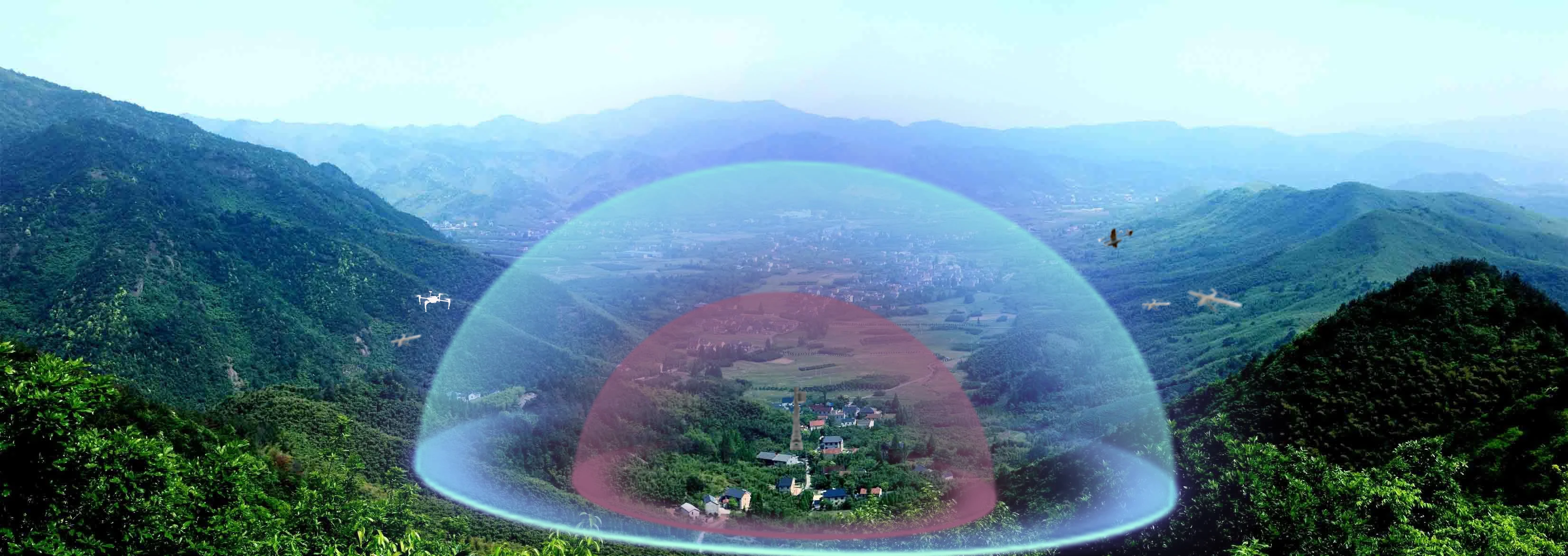 1801 Drone Jammer Anti UAV Equipment UAV Jammer