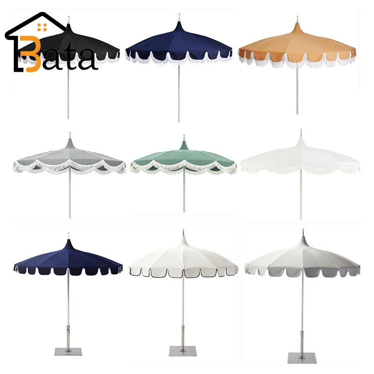 Wholesale Custom High Quality Promotion Outdoor Garden Beach Umbrellas