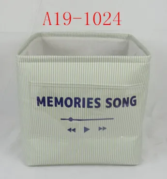 
wholesale fabric basket home usage organizer folding stocked 3 pcs set canvas storage basket with handle 
