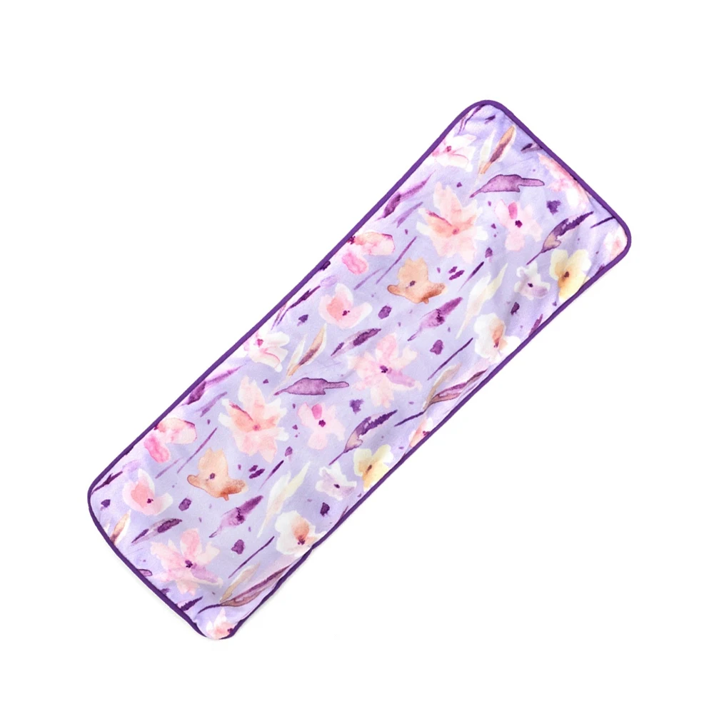 custom logo cherry seed flaxseed microwave heating pad wheat heat pack for neck back waist pain relief