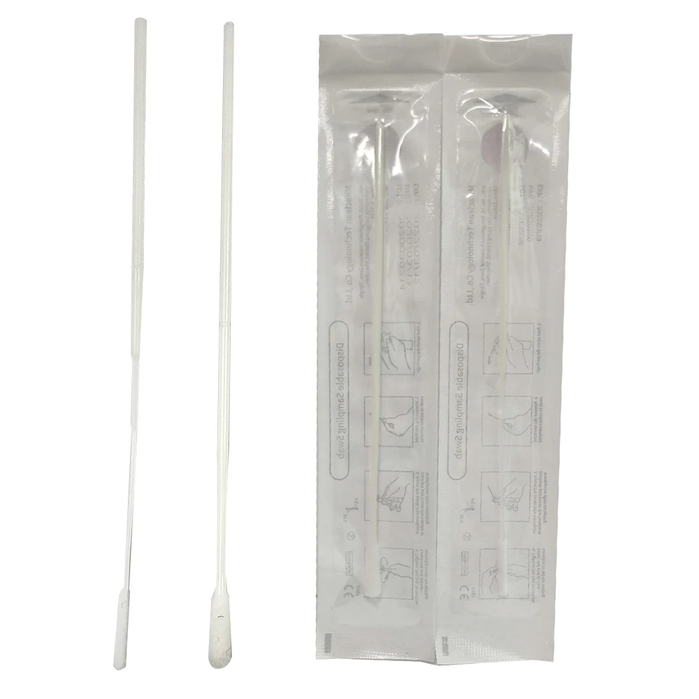 
Factory direct sale DNA Sample Collection Flocked Swab Sterile Swab Sticks 