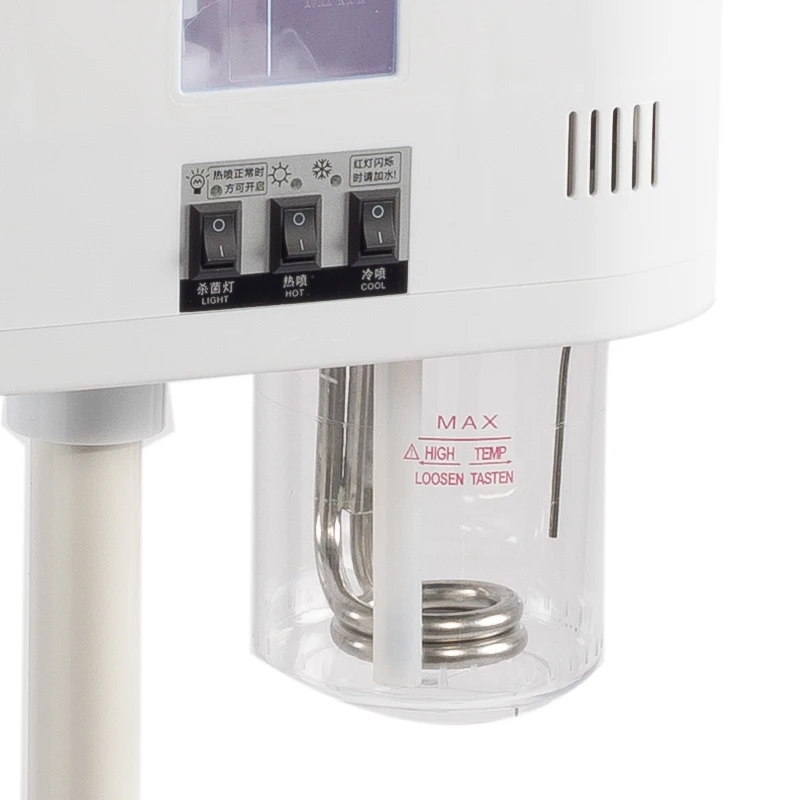 Todom DT-939A high quality   skin Moisturizer facial sauna steamer hot and cold vaporizador facial with ozone lamp