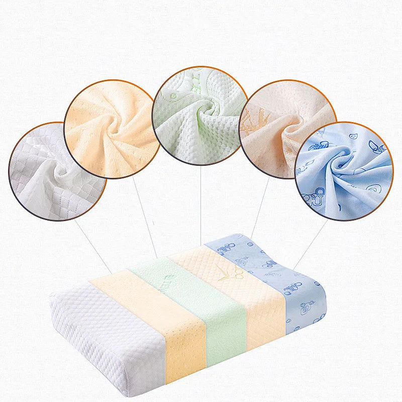 Wholesale Summer Cooling Soft Touch  Pillow Cover Baby Latex Pillowcase
