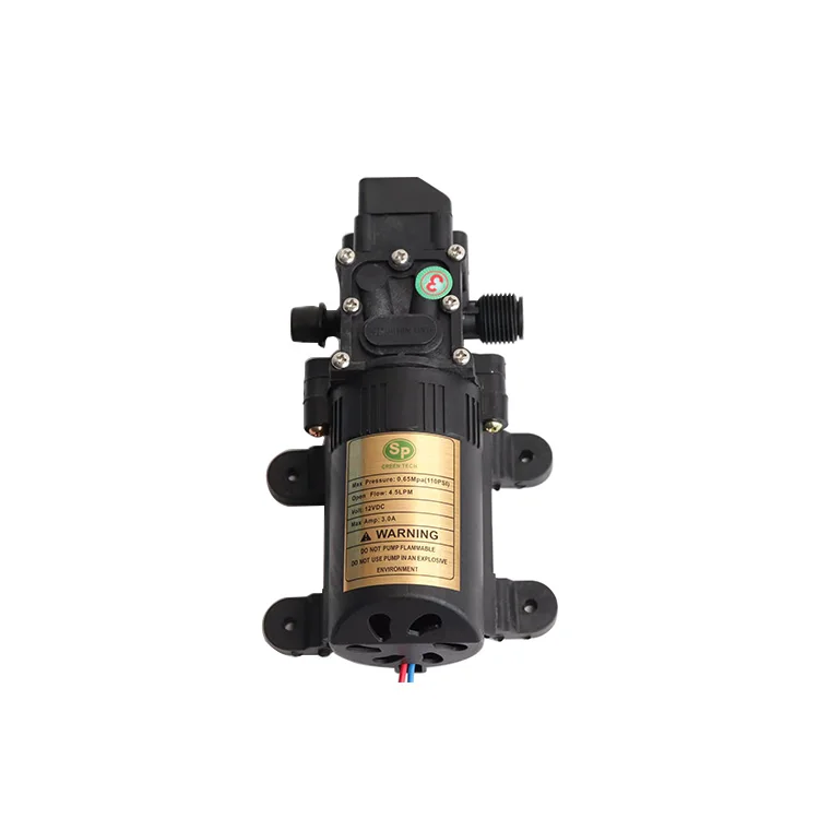 Farmjet 1Pcs Dc Motor Water Pump 12V 3.1Lpm Optional Diaphragm Pump Used For Irrigation and Agriculture