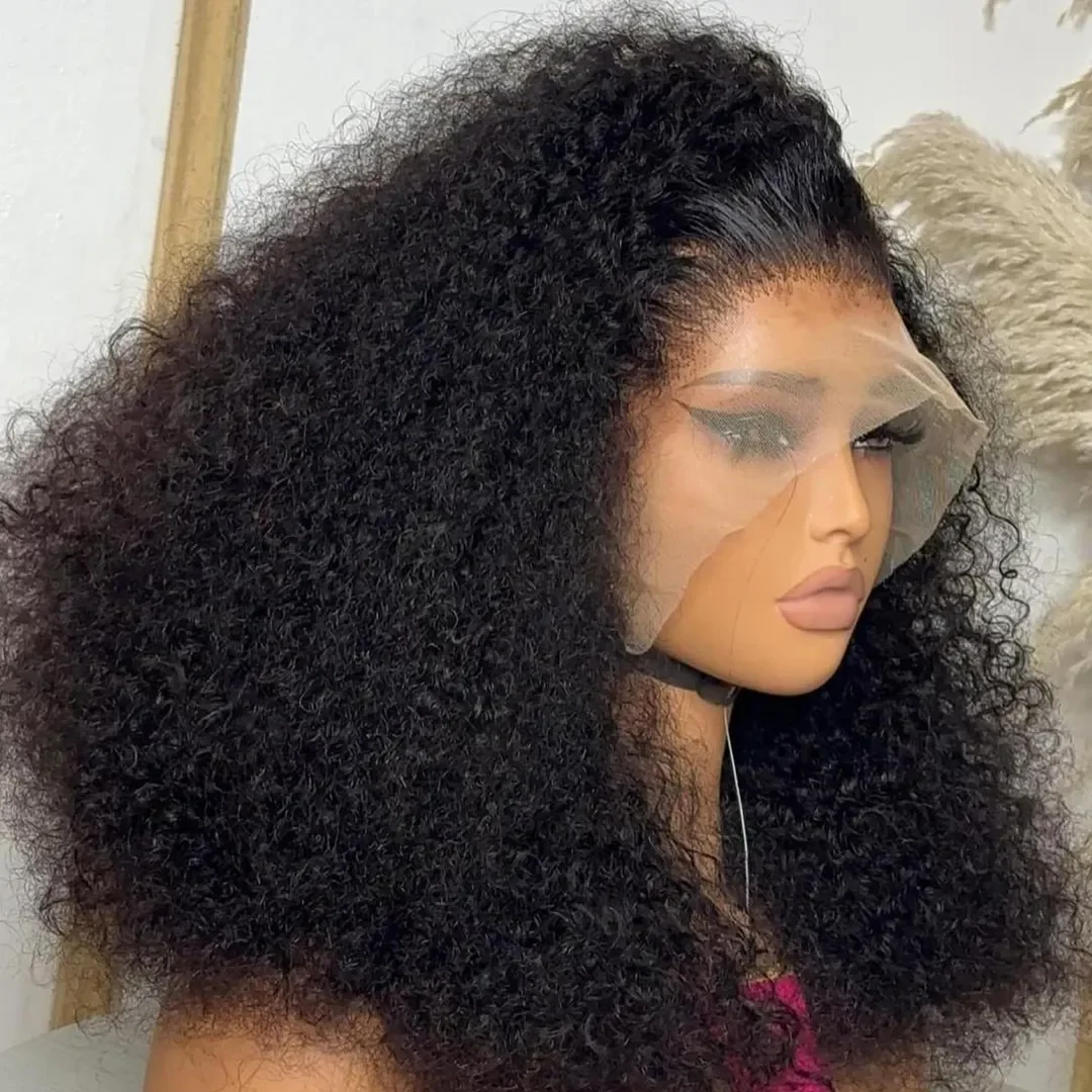 Cheap Brazilian Hair Lace Front Wig Virgin Remy 100% Real Human Hair Short Bob Wigs Water Wave Lace Frontal Wigs For Black Women