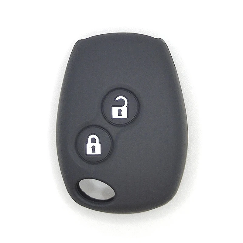 Wholesale black silicone car key covers for Renault Clio3 Twingo models