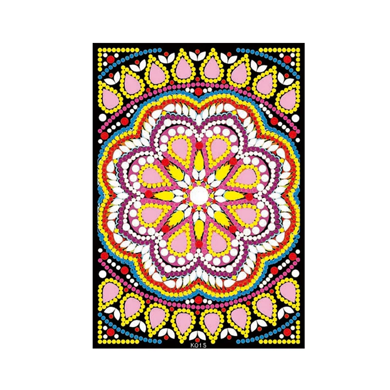 
China wholesale A5 softcover diy beads notebook new diy diamond painting 