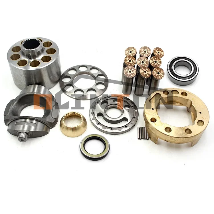 PC200-6 PC200-7 Hpv95 Piston Shoe Ball Guide Set Plate Swash Cylinder Block Valve Plate Excavator Hydraulic Spare Parts