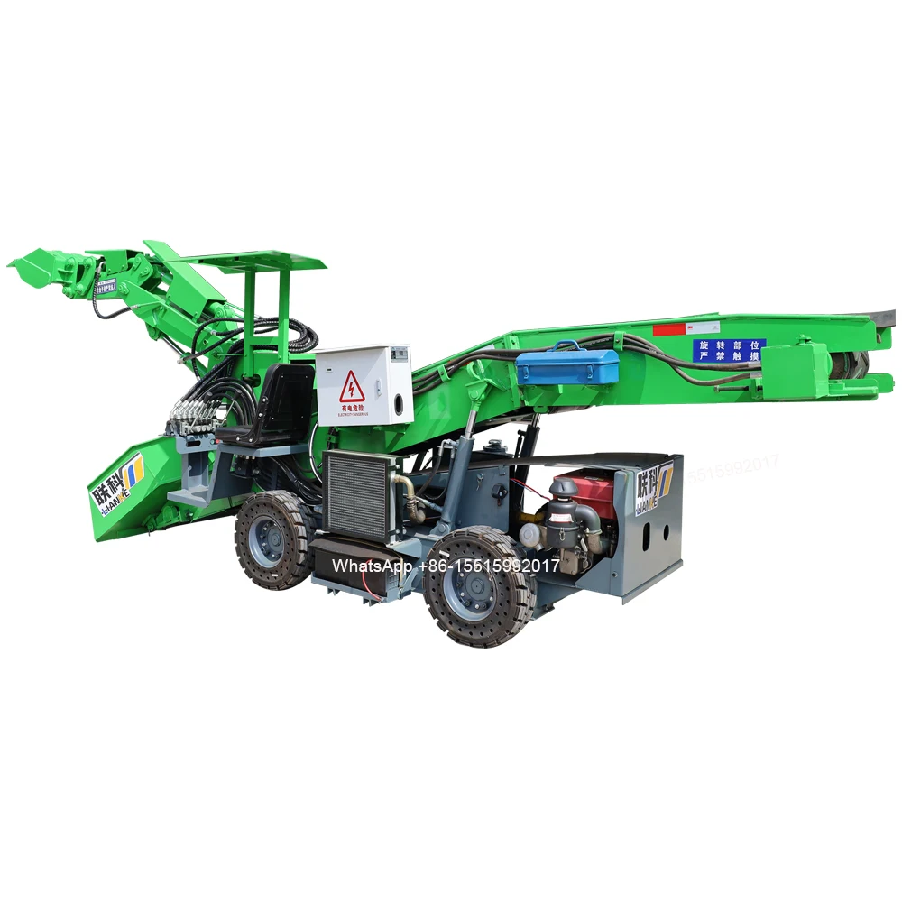 lianke brand mucking rock drill loader,underground mining cargador for Ecuador