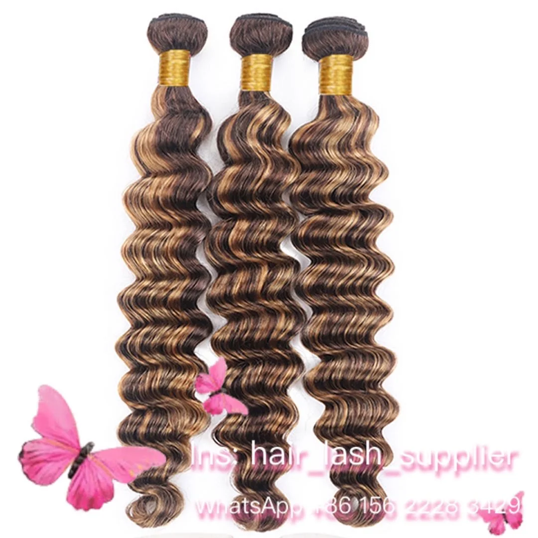 SAMPLES cuticle aligned hair mink brazilian wholesale retail virgin hair hd wigs weave frontale et closure vente en gros