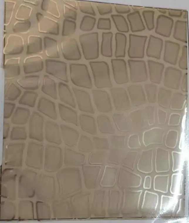 XL-053# metallic partial silver design hot stamping foil printed on genuine leather PU PVC