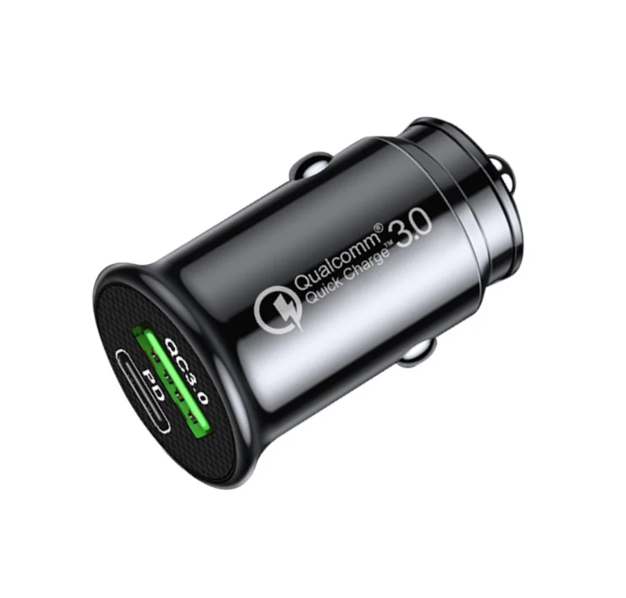 RONGXIANG CC-1510 CAR CHARGER Fast Charging For Iphone With Type-c Port