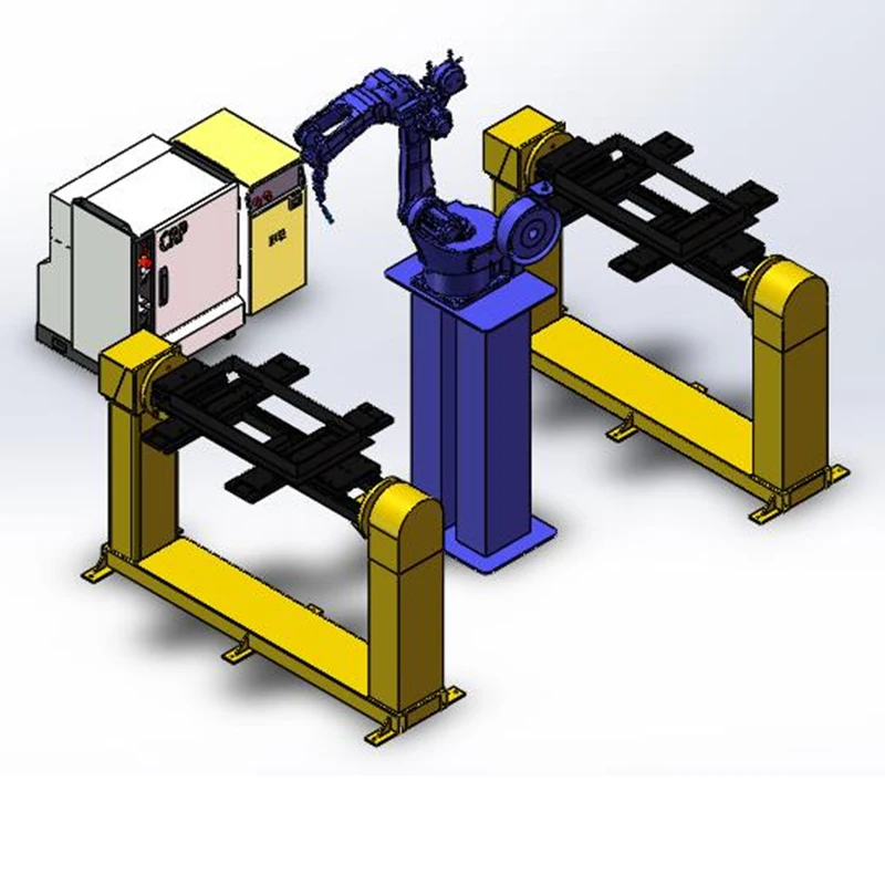 Automatic Transformer Corrugated Fin Radiator Fin Welding robot transformer tank Welding robot Machine