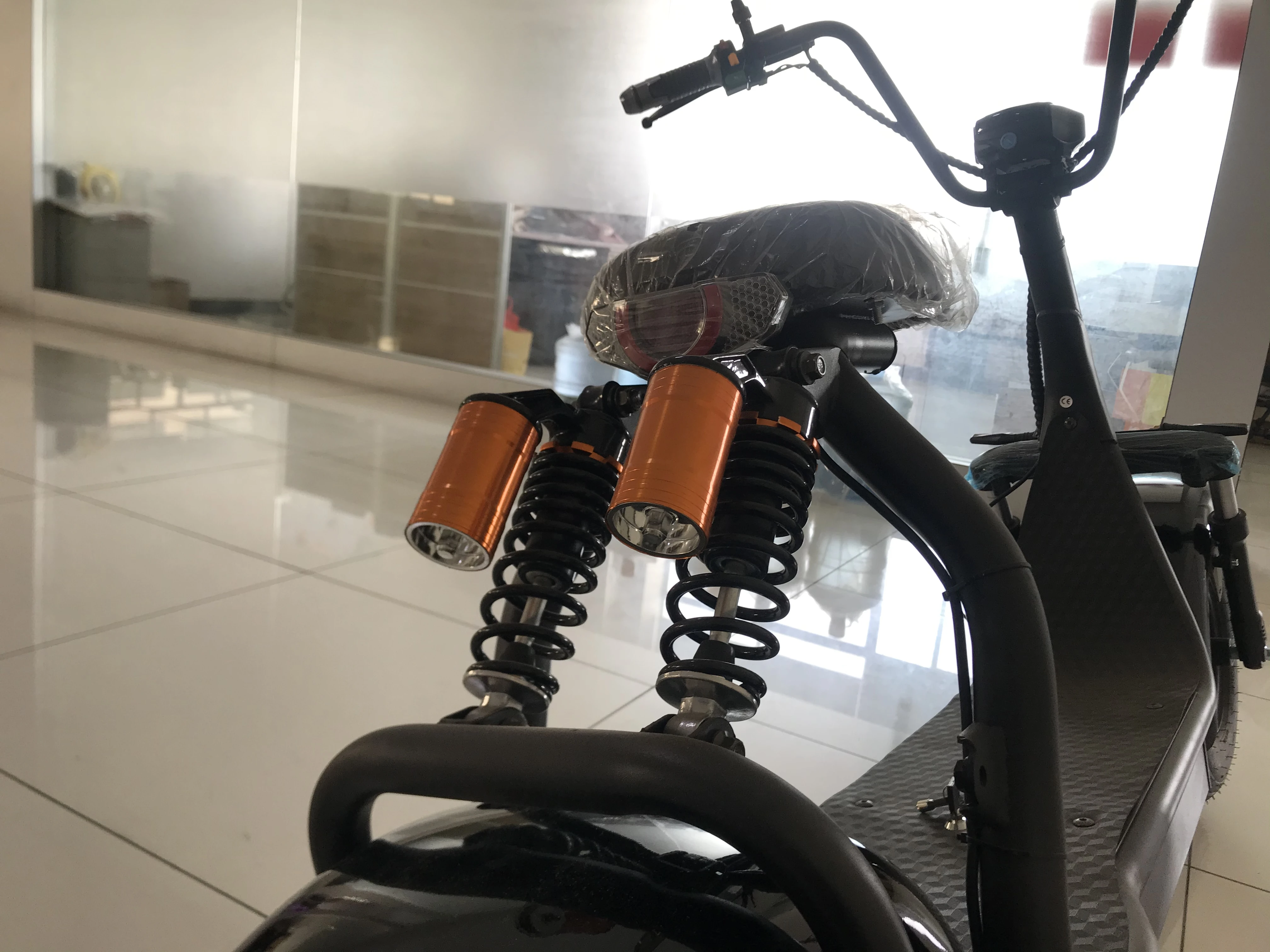 China factory Direct factory price 1000w 60v lithium battery fat tire off-road electric scooter two-wheeled citycoco