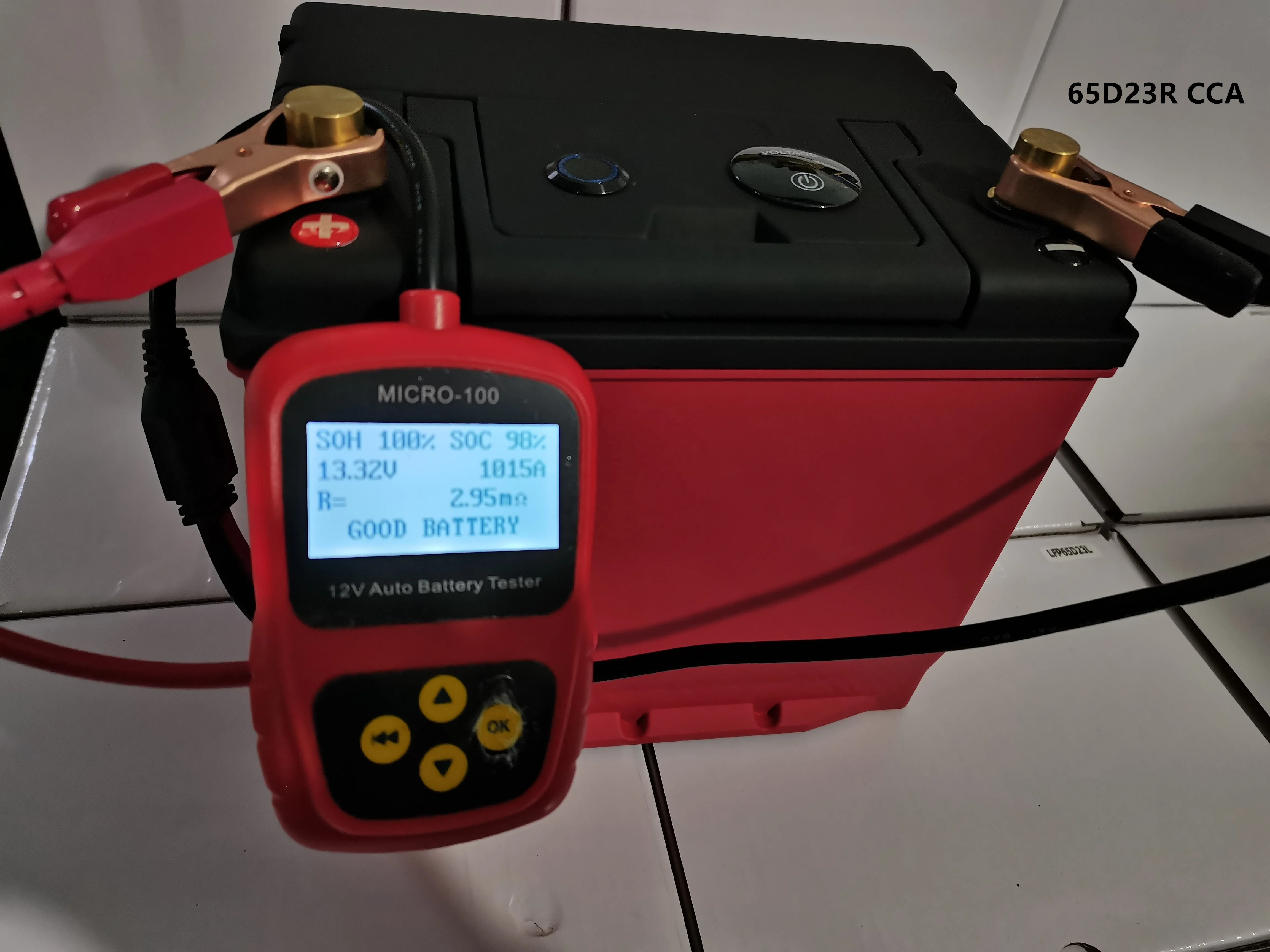 55D23R/65D23R 12.8V40Ah Lithium Ion Automotive Car