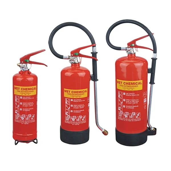 Wet Chemical Fire Fighting Portable Extinguisher for Kitchen Use
