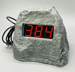 Storage battery charging Rock shape High-tech chip temperature measurement waterproof  outdoor temperature for spa pool