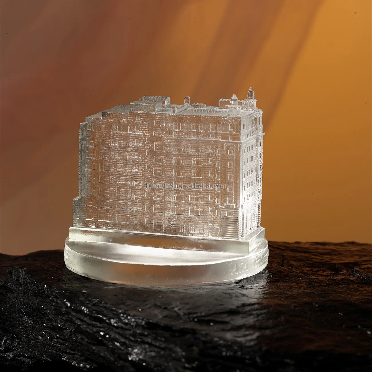 Direct Factory Casting Crystal Scale Miniature Buildings Model 3D Tower Accept Customization