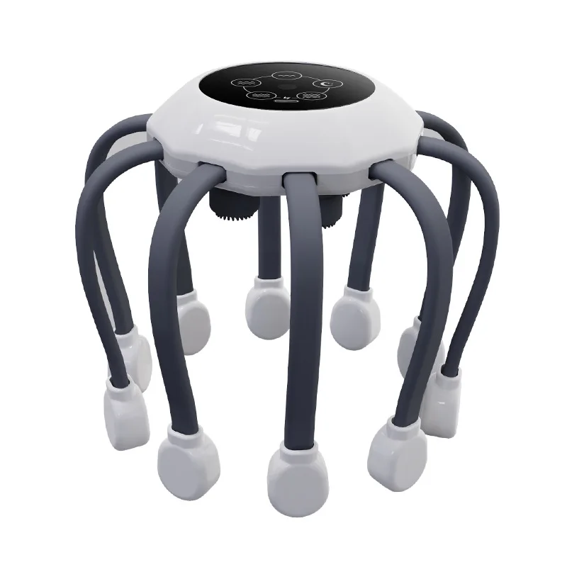 Hot Sale Head Massager Vibration Relaxation Sleep Scalp Stress Relax Electric Octopus Head Massager