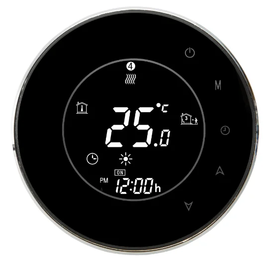 Tuya Alexa Голосовое управление Wi-Fi смарт-ЖК-термостаты для подогрева пола в комнате