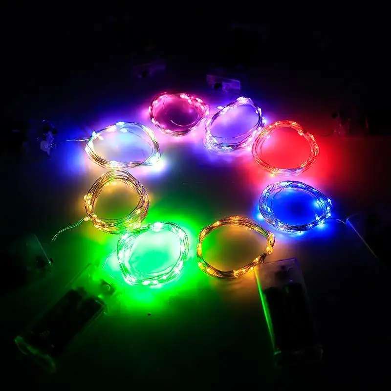 XINGXU Cross-Border New USB Copper String Lights Battery Box with LED Christmas Wire for Cake Decoration and Holiday Gifts