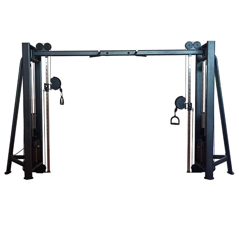 Best-Selling Adjustable Cable Crossover Gym Machine Unisex Steel Fitness Equipment Strength Exercise Wholesale Chinese Supplier