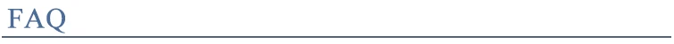 FAQ