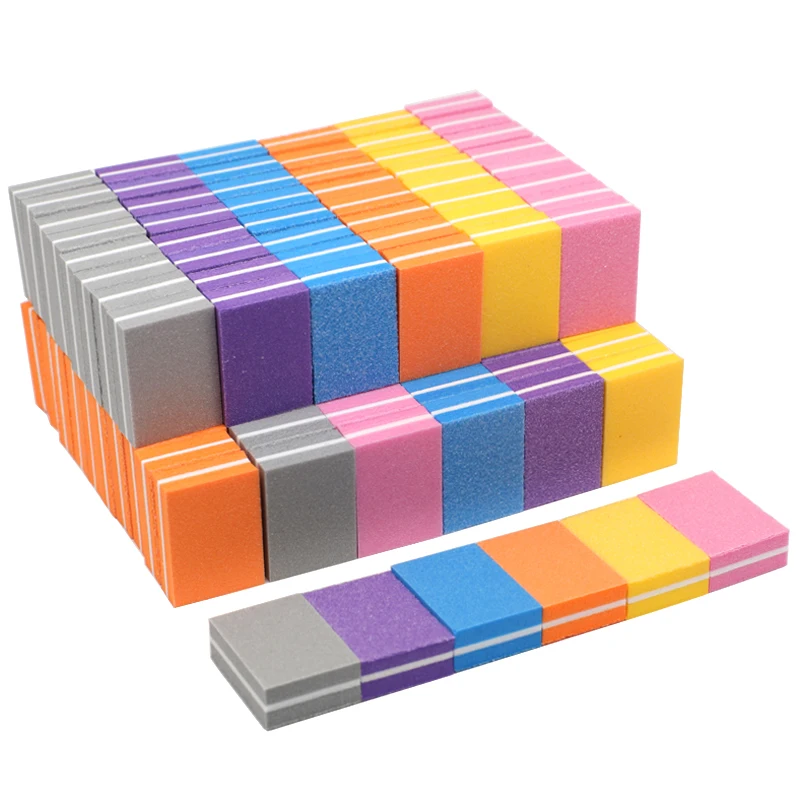 Горячая Распродажа, инструмент для ногтей, мини-губка, блестящий буферный блок для ногтей