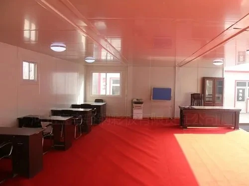 Steel frame duplex mobile home detachable tiny house container portable prefabricated chicken poultry farm house