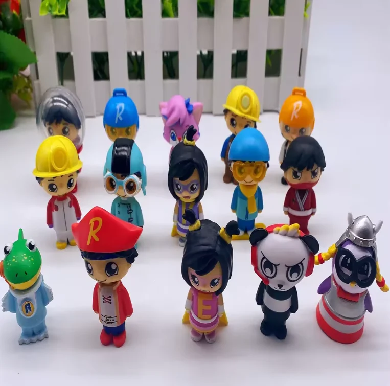 Custom plastic action figure doll toy character figurines children kids collection toys Capsule toys