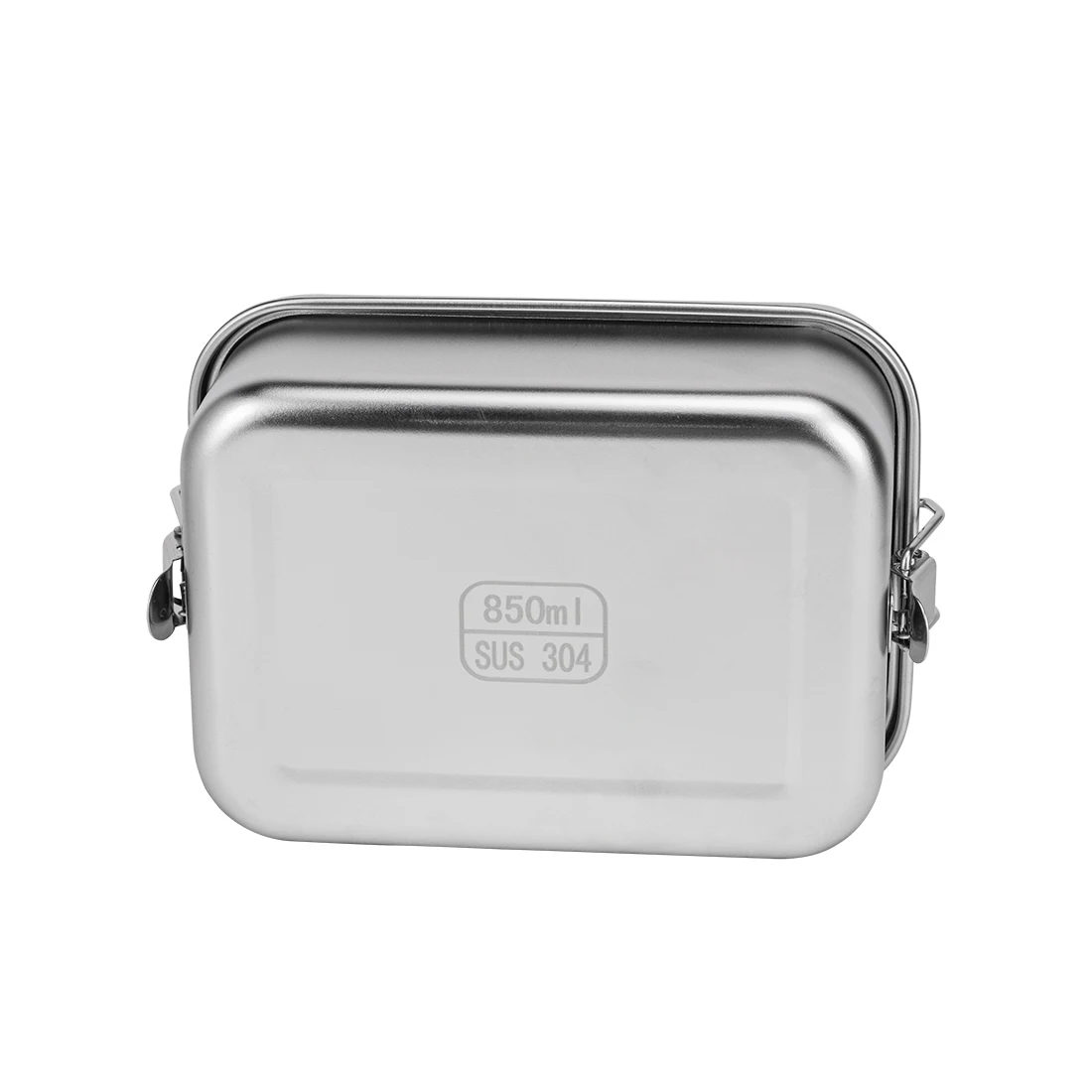 Stainless Steel Bento Lunch Box With Leakproof Plastic Lid Kids Steel Lunch Container For Teenagers Microwave Safe